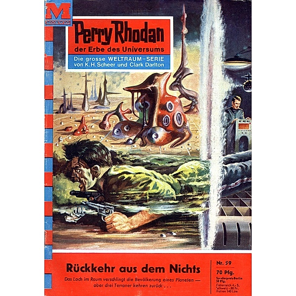 Rückkehr aus dem Nichts (Heftroman) / Perry Rhodan-Zyklus Atlan und Arkon Bd.59, Kurt Mahr