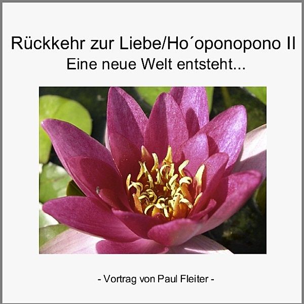 Rückkehr zur Liebe - Hooponopono II, Paul Fleiter