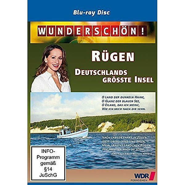 Rügen - Deutschlands größte Insel - Wunderschön!,1 Blu-ray