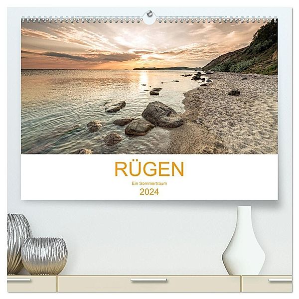 Rügen ein Sommertraum (hochwertiger Premium Wandkalender 2024 DIN A2 quer), Kunstdruck in Hochglanz, Nordbilder Fotografie aus Leidenschaft