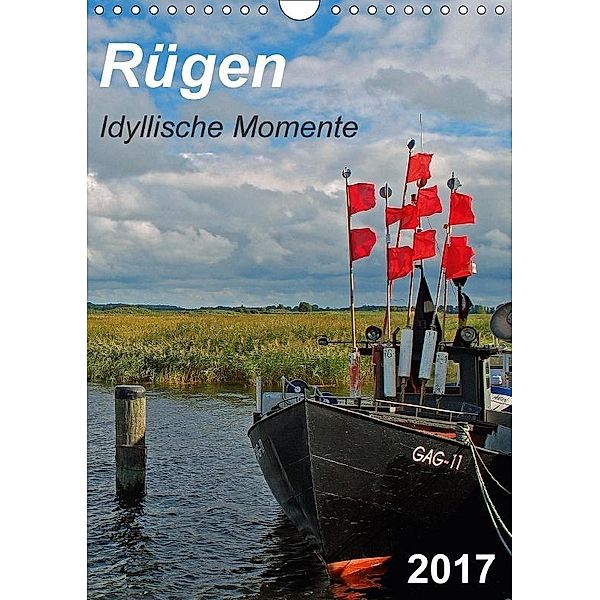 Rügen-Idyllische Momente (Wandkalender 2017 DIN A4 hoch), Eberhard Loebus