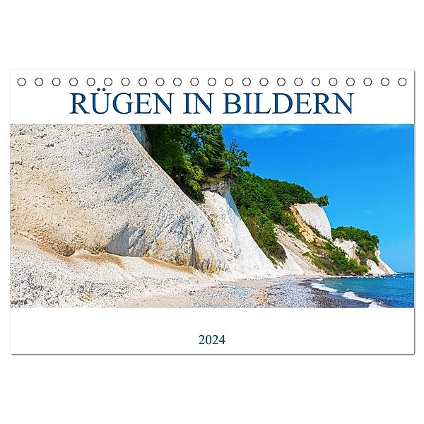 Rügen in Bildern (Tischkalender 2024 DIN A5 quer), CALVENDO Monatskalender, Christian Müller