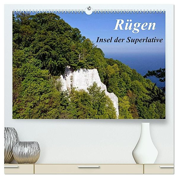 Rügen - Insel der Superlative (hochwertiger Premium Wandkalender 2024 DIN A2 quer), Kunstdruck in Hochglanz, Eberhard Loebus