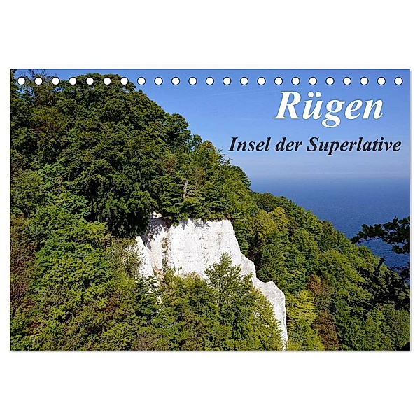 Rügen - Insel der Superlative (Tischkalender 2024 DIN A5 quer), CALVENDO Monatskalender, Eberhard Loebus