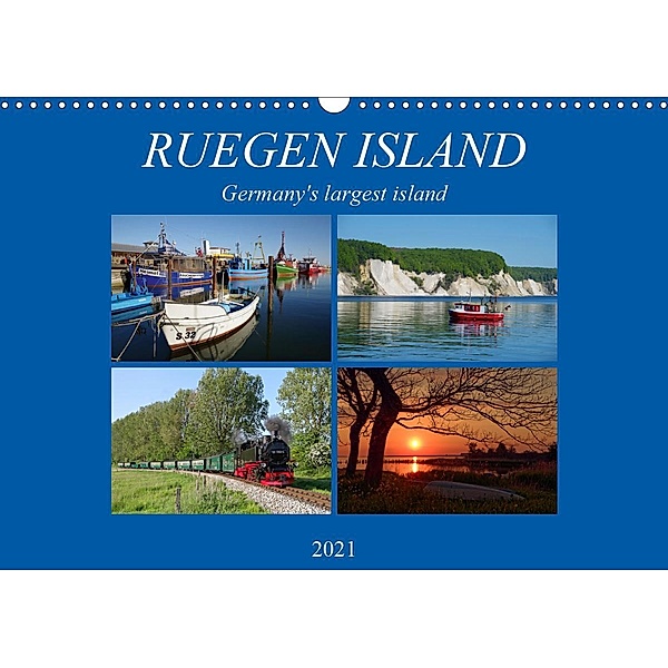Ruegen Island (Wall Calendar 2021 DIN A3 Landscape), Werner Prescher