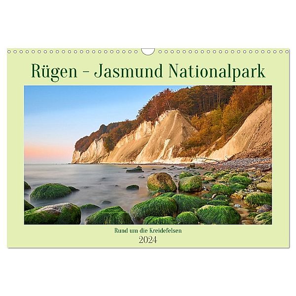 Rügen - Jasmund Nationalpark (Wandkalender 2024 DIN A3 quer), CALVENDO Monatskalender, Olaf Jürgens