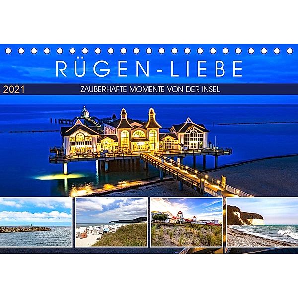 RÜGEN-LIEBE (Tischkalender 2021 DIN A5 quer), Andrea Dreegmeyer