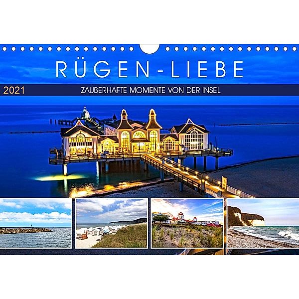 RÜGEN-LIEBE (Wandkalender 2021 DIN A4 quer), Andrea Dreegmeyer