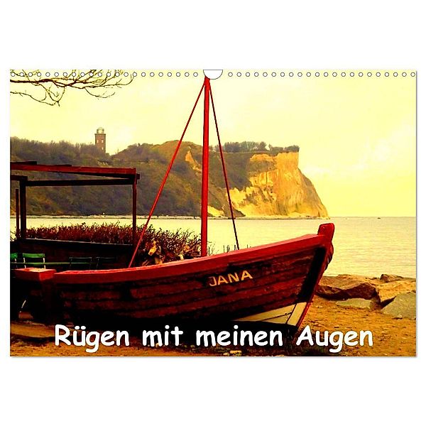 Rügen mit meinen Augen (Wandkalender 2024 DIN A3 quer), CALVENDO Monatskalender, Sabine Funke