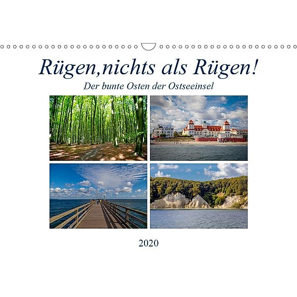 Rügen, nichts als Rügen! (Wandkalender 2020 DIN A3 quer), Micaela Abel
