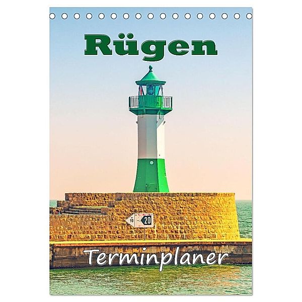 Rügen - Terminplaner (Tischkalender 2025 DIN A5 hoch), CALVENDO Monatskalender, Calvendo, Nina Schwarze