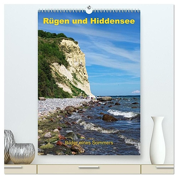 Rügen und Hiddensee - Bilder eines Sommers / Planer (hochwertiger Premium Wandkalender 2024 DIN A2 hoch), Kunstdruck in Hochglanz, Olaf Friedrich