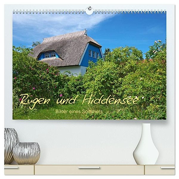 Rügen und Hiddensee (hochwertiger Premium Wandkalender 2024 DIN A2 quer), Kunstdruck in Hochglanz, Olaf Friedrich