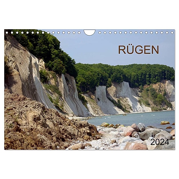 RÜGEN (Wandkalender 2024 DIN A4 quer), CALVENDO Monatskalender, SchnelleWelten.de