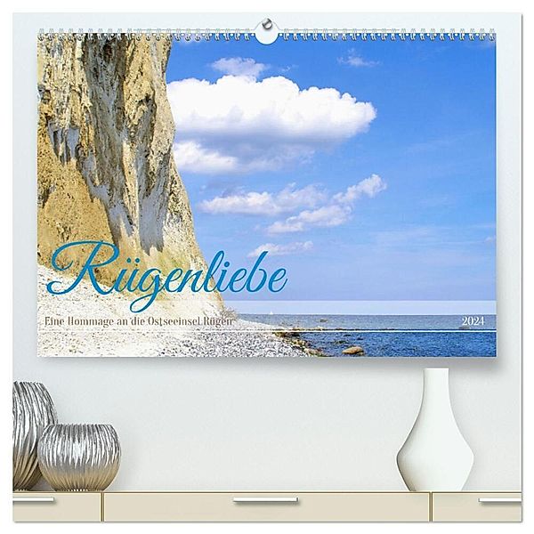 Rügenliebe - Eine Hommage an die Ostseeinsel Rügen (hochwertiger Premium Wandkalender 2024 DIN A2 quer), Kunstdruck in Hochglanz, Michaela Schimmack