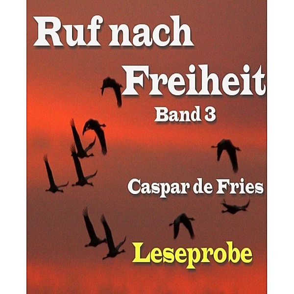 Ruf nach Freiheit- Leseprobe, Caspar de Fries