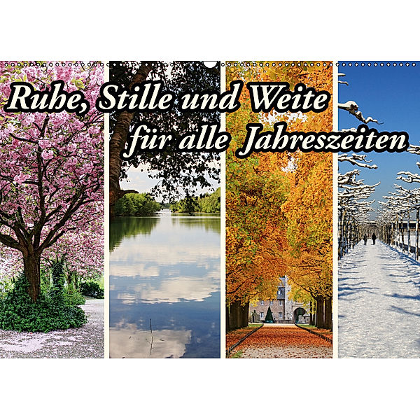 Ruhe, Stille und Weite für alle Jahreszeiten (Wandkalender 2019 DIN A2 quer), Michael Jäger