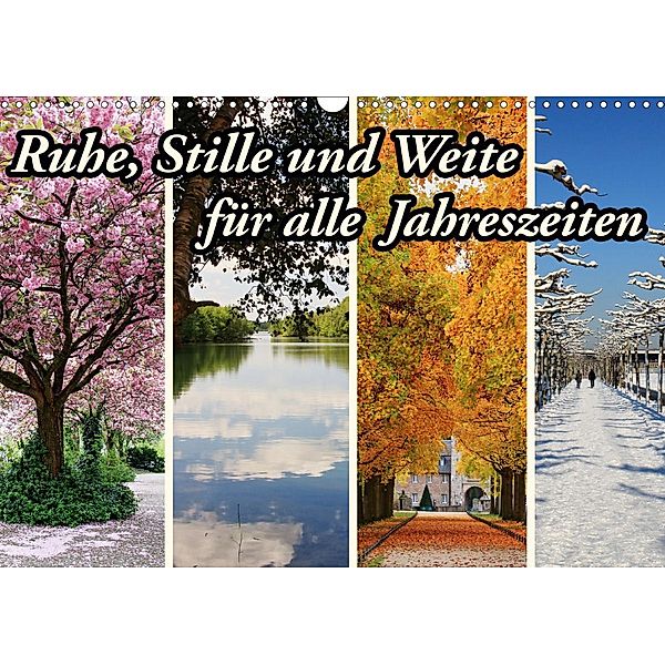 Ruhe, Stille und Weite für alle Jahreszeiten (Wandkalender 2021 DIN A3 quer), Michael Jäger, mitifoto
