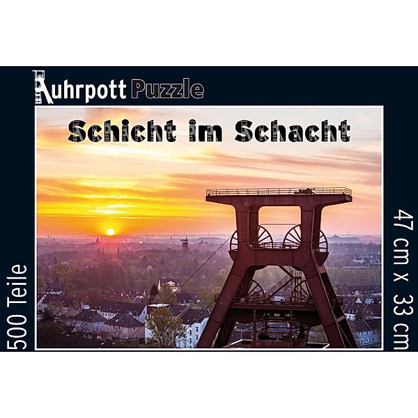 Ruhrpott Puzzle Schicht im Schacht