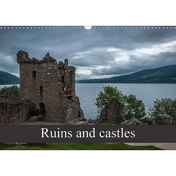 Ruins and castles (Wall Calendar 2017 DIN A3 Landscape), Alain Gaymard