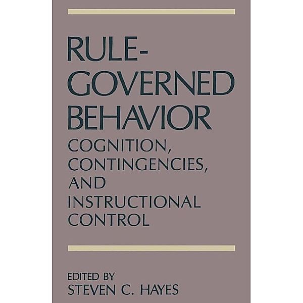 Rule-Governed Behavior