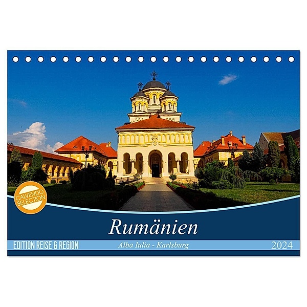 Rumänien, Alba Iulia - Karlsburg (Tischkalender 2024 DIN A5 quer), CALVENDO Monatskalender, Anneli Hegerfeld-Reckert