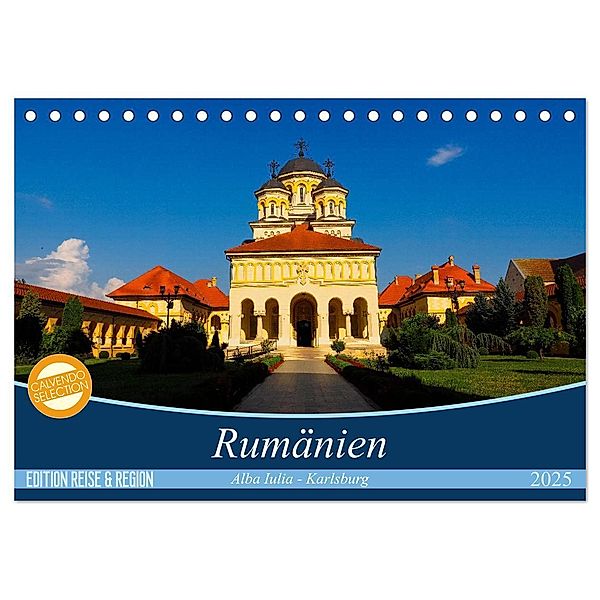 Rumänien, Alba Iulia - Karlsburg (Tischkalender 2025 DIN A5 quer), CALVENDO Monatskalender, Calvendo, Anneli Hegerfeld-Reckert