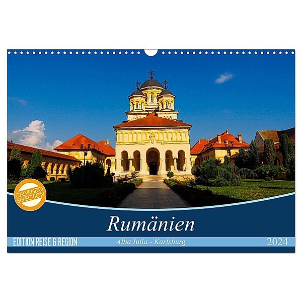 Rumänien, Alba Iulia - Karlsburg (Wandkalender 2024 DIN A3 quer), CALVENDO Monatskalender, Anneli Hegerfeld-Reckert