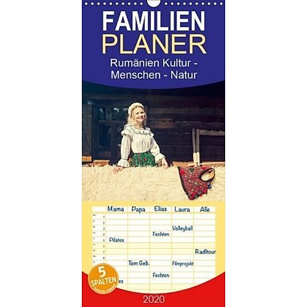 Rumänien Kultur - Menschen - Natur - Familienplaner hoch (Wandkalender 2020 , 21 cm x 45 cm, hoch), Ruth Haberhauer, Jürgen Haberhauer