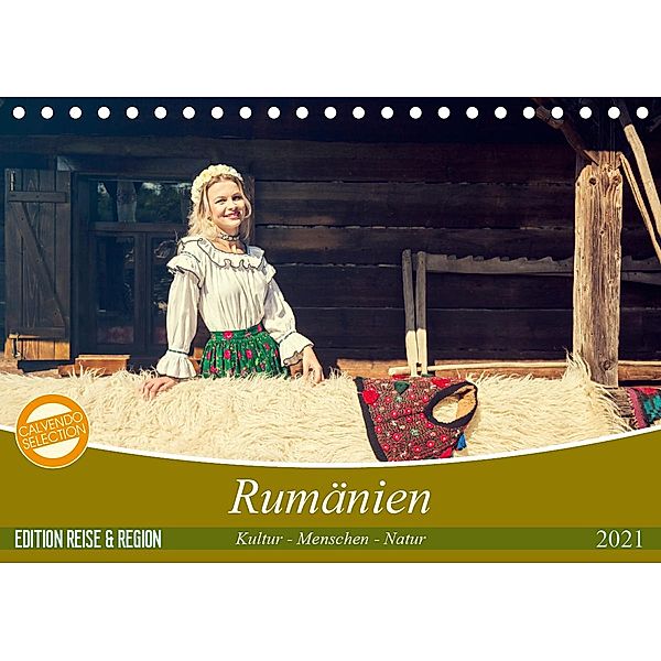 Rumänien Kultur - Menschen - Natur (Tischkalender 2021 DIN A5 quer), Ruth Haberhauer