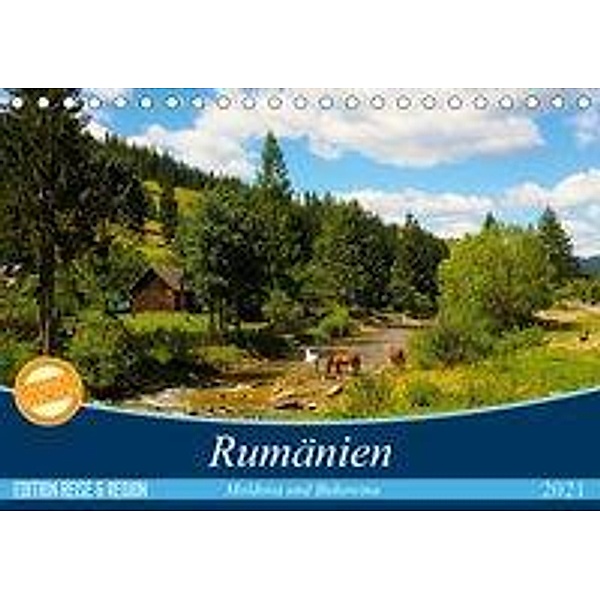 Rumänien - Moldova und Bukovina (Tischkalender 2021 DIN A5 quer), Anneli Hegerfeld-Reckert