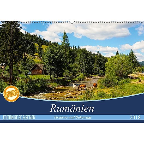 Rumänien - Moldova und Bukovina (Wandkalender 2018 DIN A2 quer), Anneli Hegerfeld-Reckert