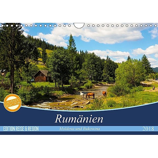 Rumänien - Moldova und Bukovina (Wandkalender 2018 DIN A4 quer), Anneli Hegerfeld-Reckert