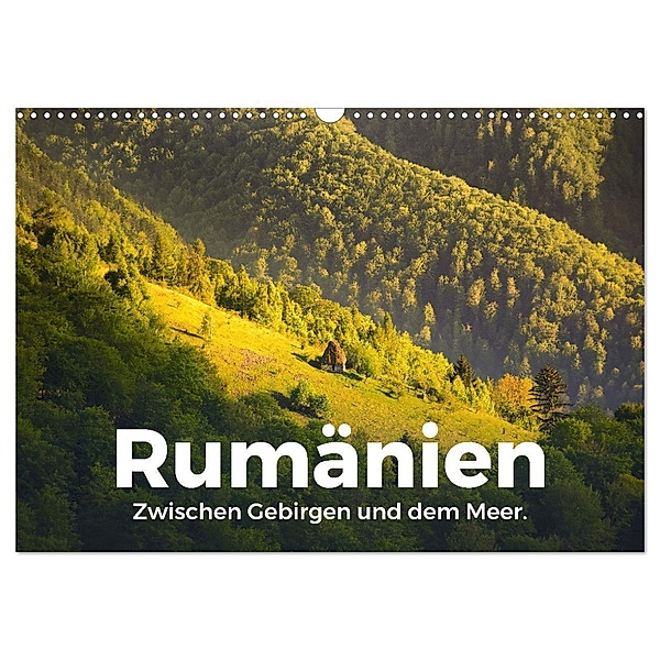 Rumänien - Zwischen Gebirgen und dem Meer. (Wandkalender 2024 DIN A3 quer), CALVENDO Monatskalender, M. Scott
