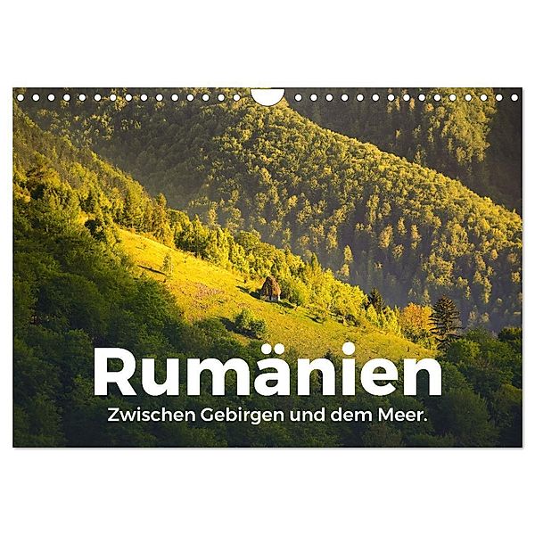 Rumänien - Zwischen Gebirgen und dem Meer. (Wandkalender 2024 DIN A4 quer), CALVENDO Monatskalender, M. Scott