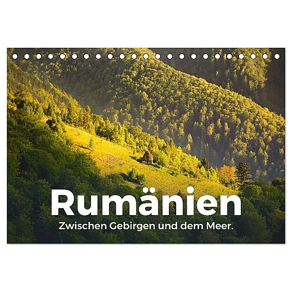 Rumänien - Zwischen Gebirgen und dem Meer. (Tischkalender 2024 DIN A5 quer), CALVENDO Monatskalender, M. Scott