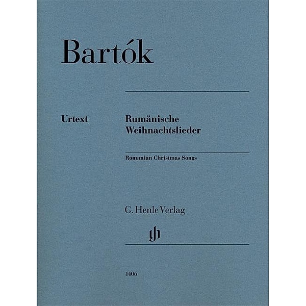 Rumänische Weihnachtslieder, Klavier zu zwei Händen, Béla Bartók - Rumänische Weihnachtslieder