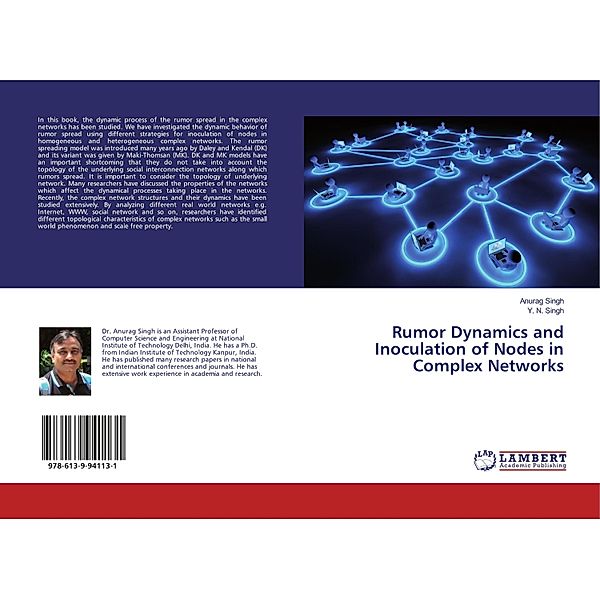 Rumor Dynamics and Inoculation of Nodes in Complex Networks, Anurag Singh, Y. N. Singh