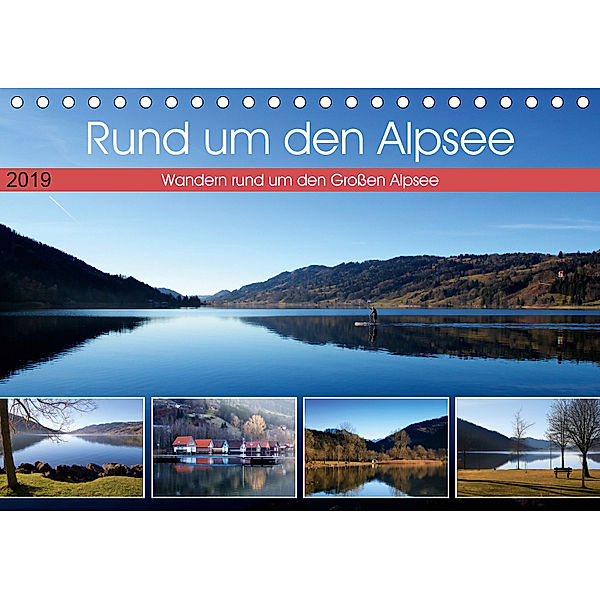 Rund um den Alpsee (Tischkalender 2019 DIN A5 quer), Card-Photo