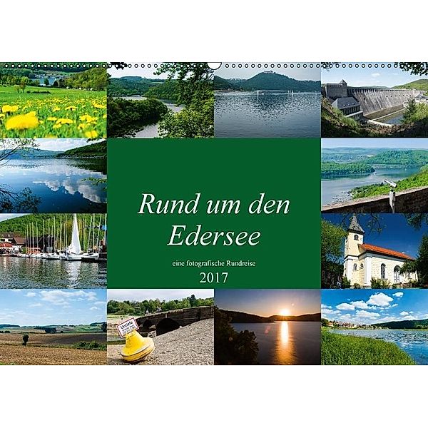 Rund um den Edersee (Wandkalender 2017 DIN A2 quer), Markus W. Lambrecht