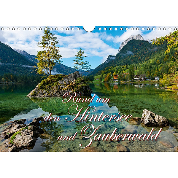 Rund um den Hintersee und Zauberwald (Wandkalender 2019 DIN A4 quer), Dieter-M. Wilczek