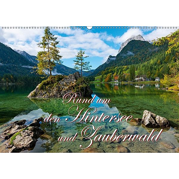 Rund um den Hintersee und Zauberwald (Wandkalender 2021 DIN A2 quer), Dieter-M. Wilczek