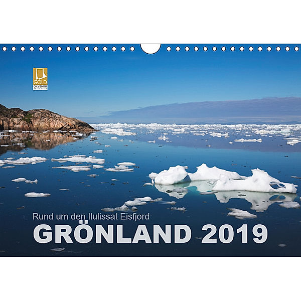 Rund um den Ilulissat Eisfjord - GRÖNLAND 2019 (Wandkalender 2019 DIN A4 quer), Lucyna Koch