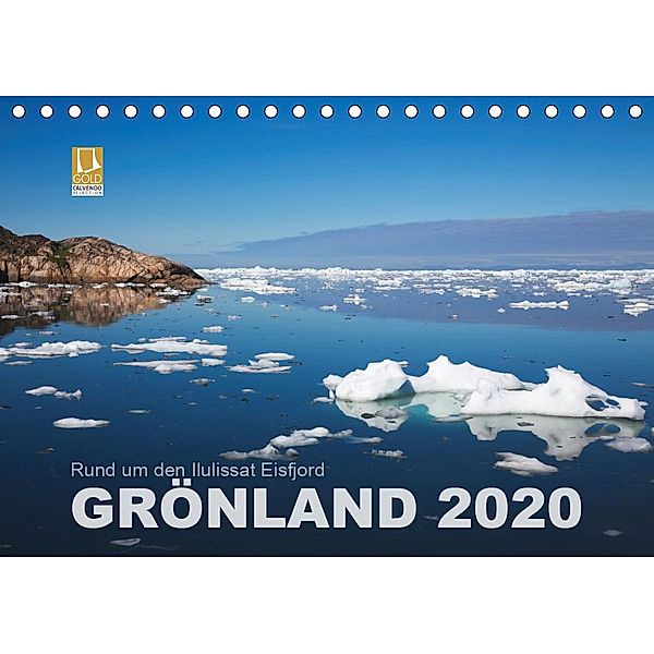 Rund um den Ilulissat Eisfjord - GRÖNLAND 2020 (Tischkalender 2020 DIN A5 quer), Lucyna Koch