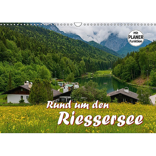 Rund um den Riessersee (Wandkalender 2018 DIN A3 quer), Dieter-M. Wilczek
