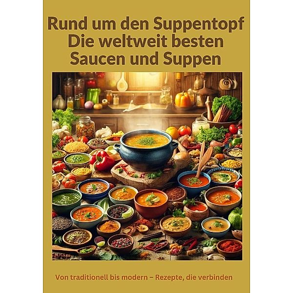 Rund um den Suppentopf: Die weltweit besten Saucen und Suppen:  Eine globale Rezeptsammlung für traditionelle und moderne Küche, Sabine Müller