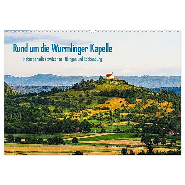 Rund um die Wurmlinger Kapelle (Wandkalender 2024 DIN A2 quer), CALVENDO Monatskalender, Christoph Maas