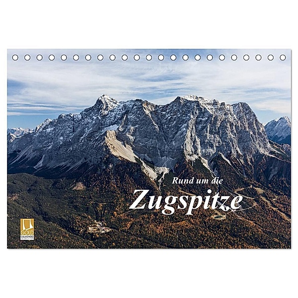 Rund um die Zugspitze (Tischkalender 2024 DIN A5 quer), CALVENDO Monatskalender, Andreas Vonzin