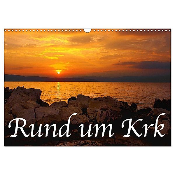 Rund um Krk (Wandkalender 2024 DIN A3 quer), CALVENDO Monatskalender, Thomas Willerer