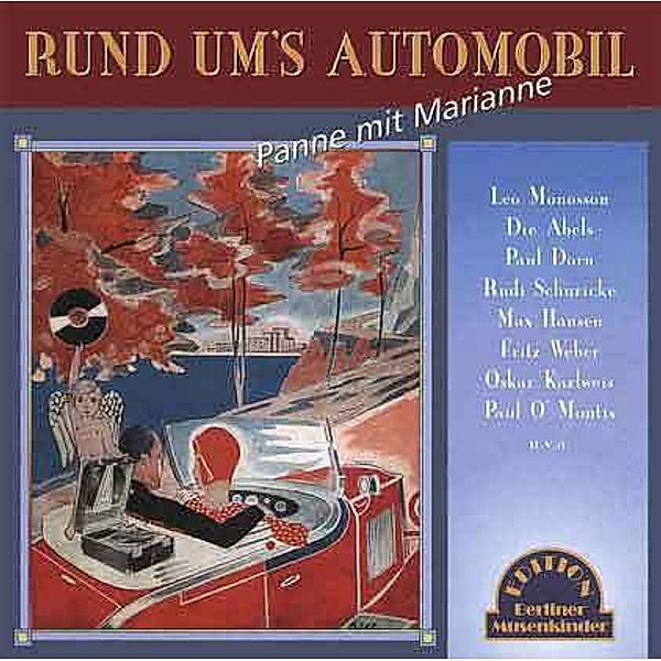 Rund um's Automobil - Panne mit Marianne, CD, Diverse Interpreten